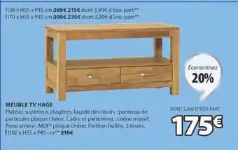 JYSK Meuble Tv Hage offre