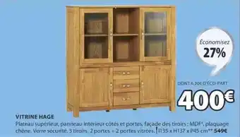 JYSK Vitrine Hage offre