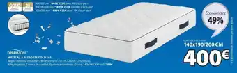 JYSK Matelas à Ressorts Gold S65 Dreamzone offre