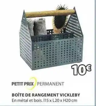 JYSK Boîte De Rangement Vickleby offre
