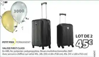 JYSK Valise First Class offre
