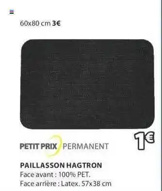 JYSK Paillasson Hagtron offre