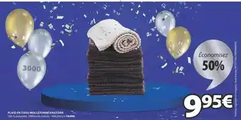 JYSK Plaid En Tissu Molletonné Hatorn offre
