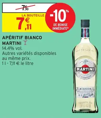Intermarché MARTINI Apéritif bianco offre