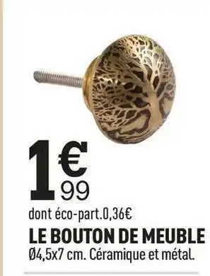 Le bouton de meuble