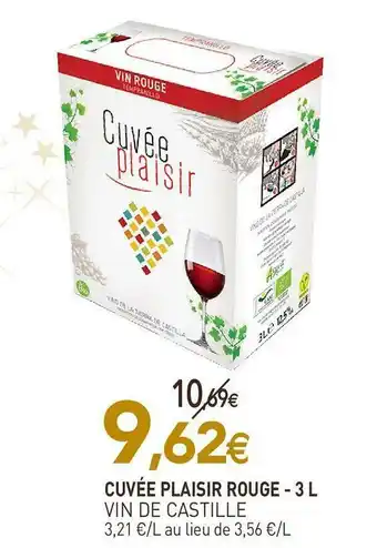 naturéO Cuvée plaisir rouge offre