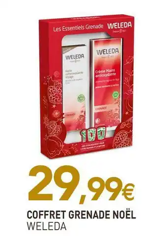 naturéO Weleda coffret grenade noël offre