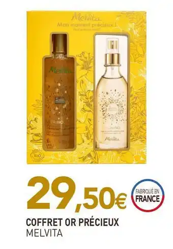 naturéO Melvita coffret or précieux offre
