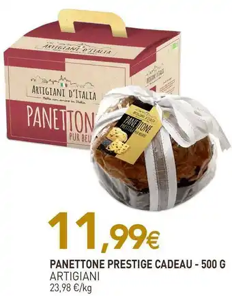 naturéO Artigiani panettone prestige cadeau offre