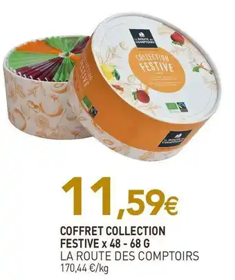 naturéO La route des comptoirs coffret collection festive x 48 offre