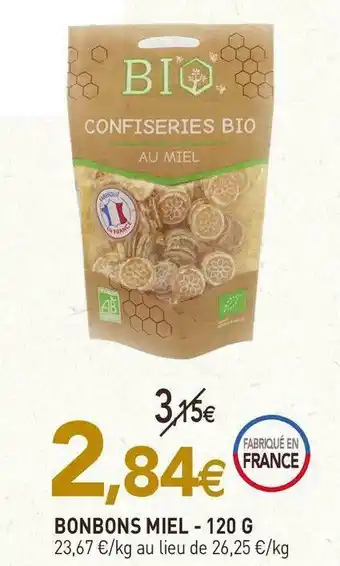naturéO Bonbons miel offre