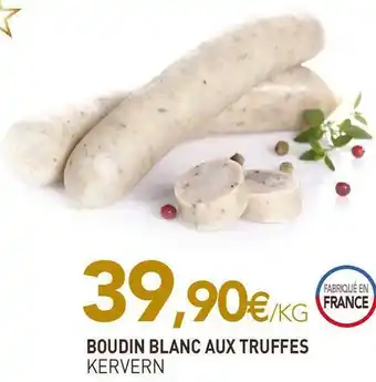 Kervern boudin blanc aux truffes