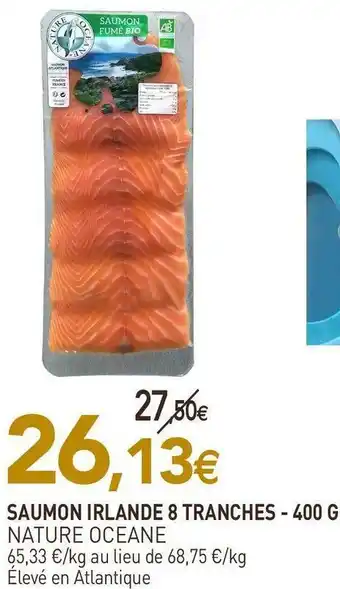 naturéO Nature océane saumon 6 tranches offre