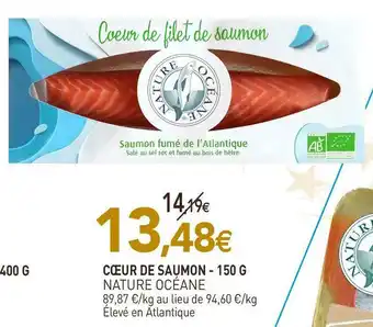 naturéO Nature océane cœur de saumon offre