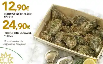 Huitres fine de claire n°3