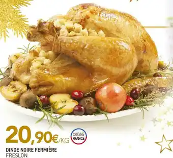 naturéO Freslon dinde noire fermière offre
