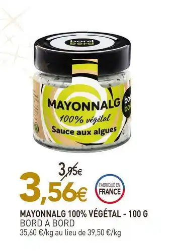 Bord a bord mayonnalg 100% végétal