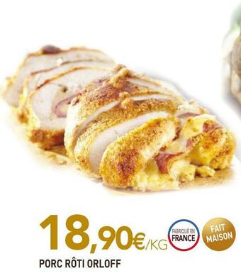 naturéO Porc rôti orloff offre