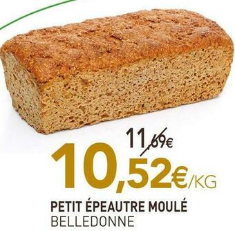 naturéO Belledonne petit épeautre moulé offre