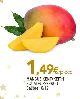 naturéO Équateur/pérou mangue kent/keith offre