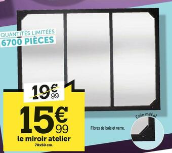 Centrakor Le miroir atelier offre