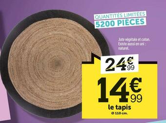 Centrakor Le tapis offre