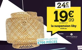 Centrakor La suspension liby offre