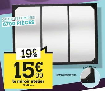 Centrakor Le miroir atelier offre