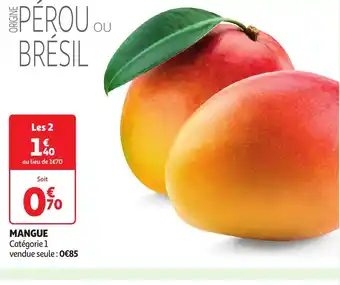 Auchan Mangue offre