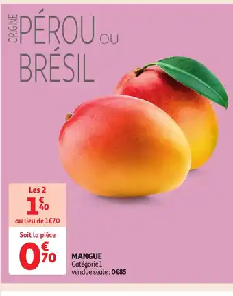 Auchan Mangue offre