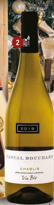 La Vignery Pascal bouchard aop chablis 2019 offre