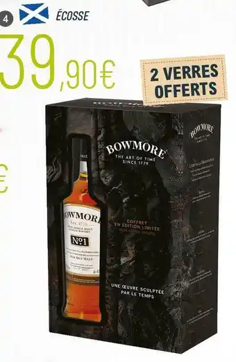 La Vignery Bowmore whisky écosse islay single malt n°1 40% vol. offre