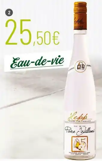 Poire williams eaux de vie blanche