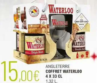 La Vignery Angleterre coffret waterloo offre
