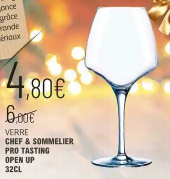 Chef & sommelier verre pro tasting open up