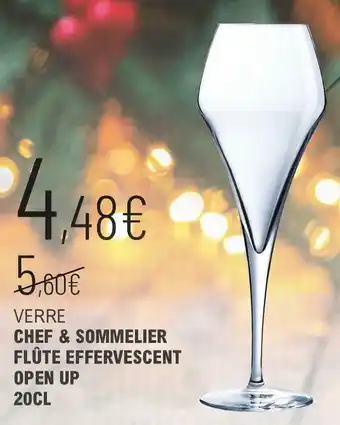 Chef & sommelier verre