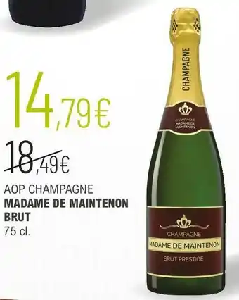 La Vignery Madame de maintenon aop champagne offre