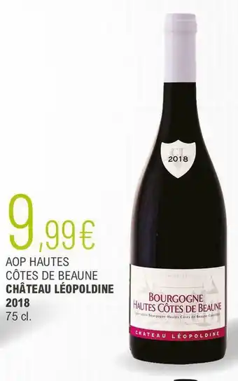 La Vignery Château léopoldine aop hautes côtes de beaune 2018 offre