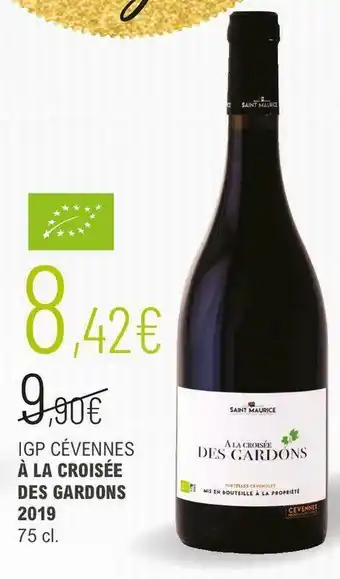La Vignery Igp cévennes à la croisée des gardons 2019 offre