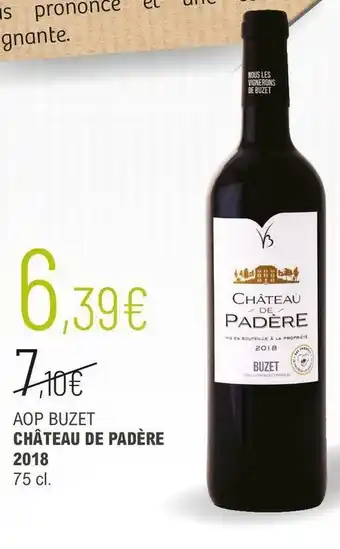 Château de padère aop buzet