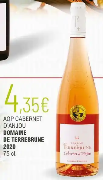 Domaine de terrebrune aop cabernet d’anjou 2020