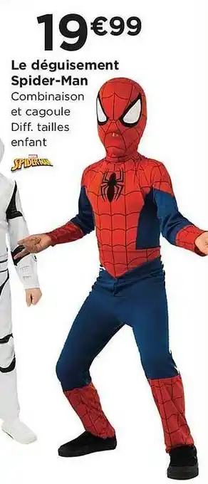 Centrakor Le Déguisement Spide-man offre