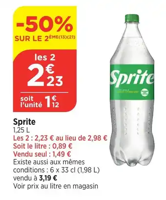 Bi1 SPRITE offre