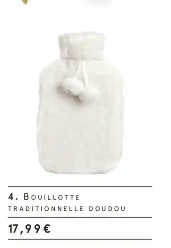 Monoprix Bouillotte traditionnelle doudou offre
