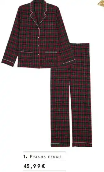 Monoprix Pyjama femme offre