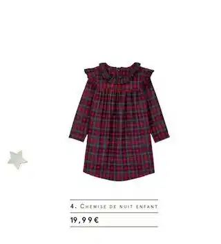 Monoprix Chemise de nuit enfant offre