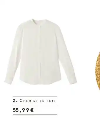 Monoprix Chemise en soie offre