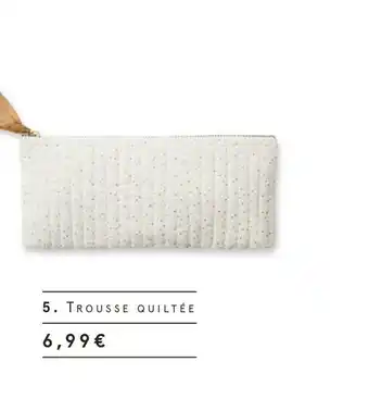 Monoprix Trousse quiltée offre