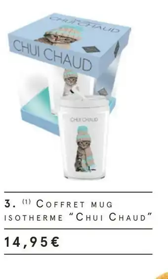Chui chaud coffret mug isotherme