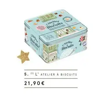 Monoprix L'atelier à biscuits offre
